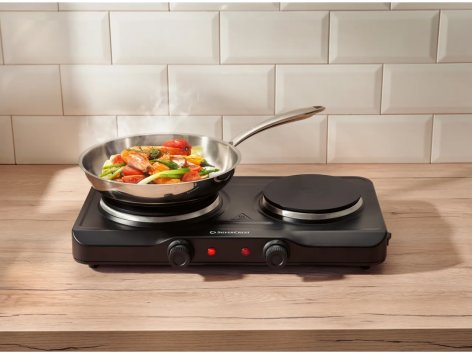 Fornello elettrico doppio