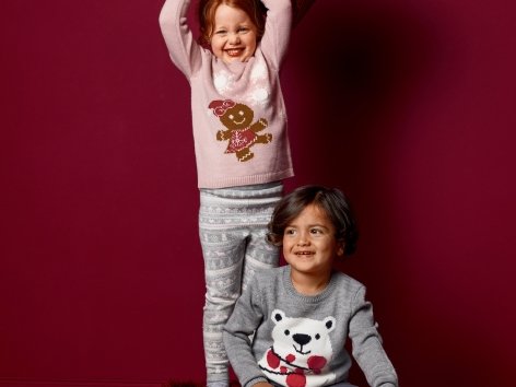 Pullover natalizio da bambina