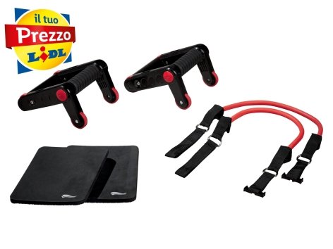 Tavola per push-up o set fitness 3 in 1