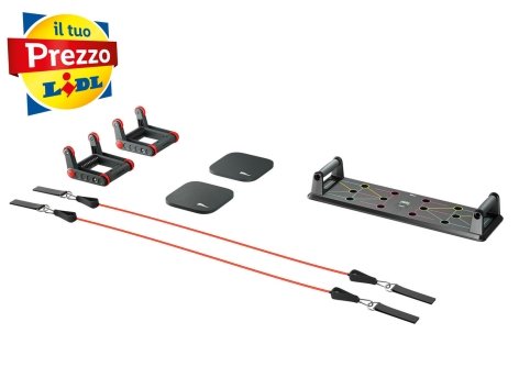 Tavola per push-up o set fitness 3 in 1
