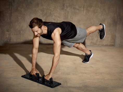 Tavola per push-up o set fitness 3 in 1
