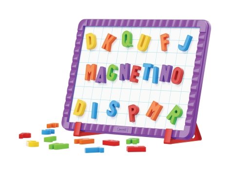 Set lavagna magnetica con lettere