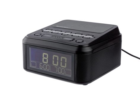 Radiosveglia Bluetooth con funzione di ricarica Qi