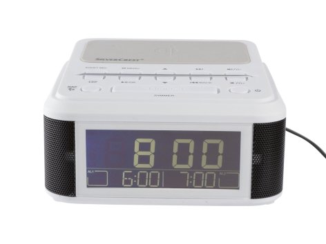 Radiosveglia Bluetooth con funzione di ricarica Qi