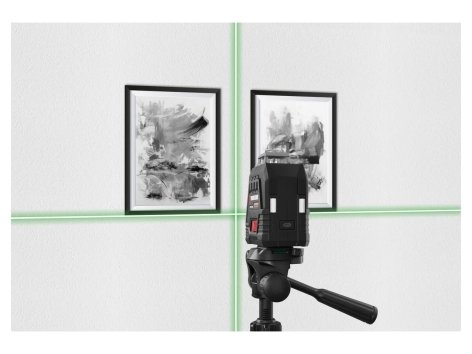 Livella laser a croce ricaricabile con treppiede