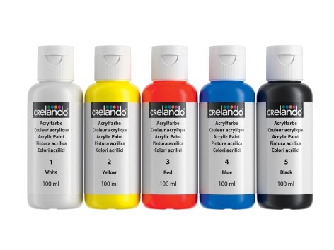 Colori acrilici, ad olio o colori ad acquerello