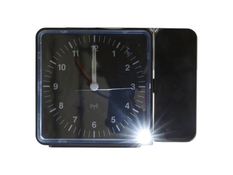 Sveglia radiocontrollata con proiezione dell'orario