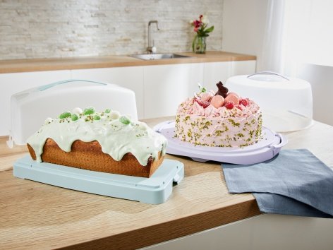 Portatorta rotondo o rettangolare
