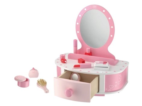 Banco da lavoro, tavolo da trucco o carrello per la spesa per bambini