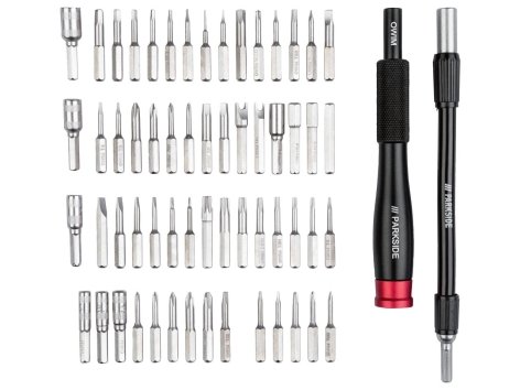 Set attrezzi di precisione, 66 pezzi