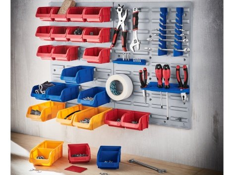 Set portaminuteria da parete