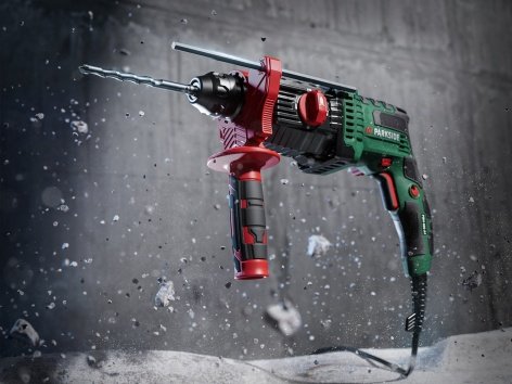 Trapano a percussione scalpellatore