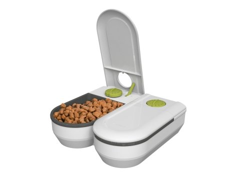 Dispenser automatico di cibo per animali domestici