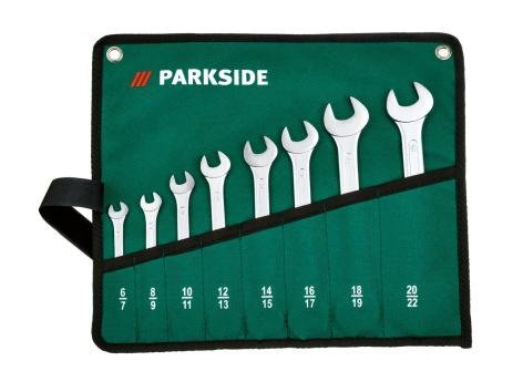 Set chiavi a bocca o ad anello, 8 pezzi