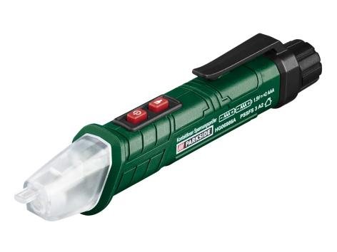 Tester elettrico di tensione senza contatto, cerca satellite o tester per prese