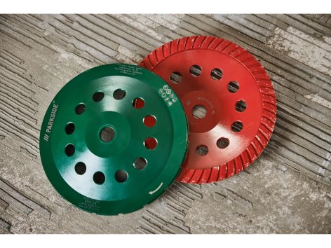 Mola a tazza diamantata