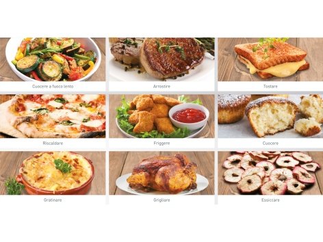 Friggitrice ad aria calda 9 in 1