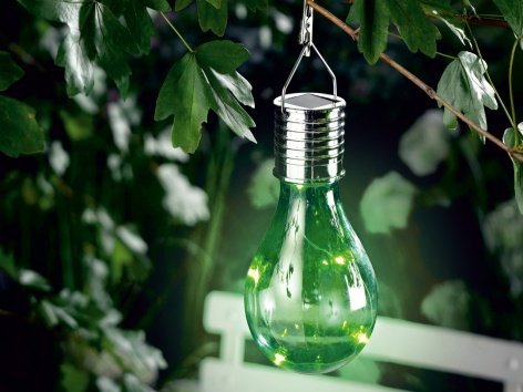 Lampadina decorativa a energia solare
