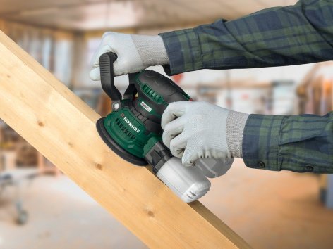 Smerigliatrice eccentrica ricaricabile