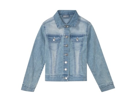 Giubbino in jeans da bambina