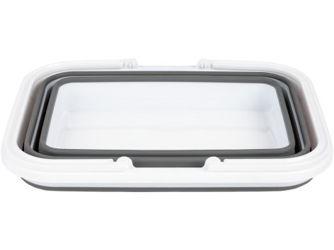 Secchio, cesto o tagliere con colino pieghevole