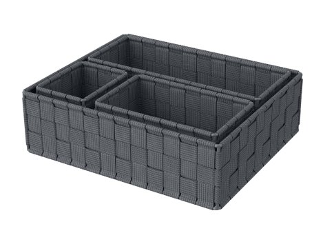 Portaoggetti pensile, cesto o set cesti portaoggetti