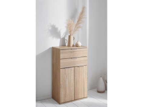 Mobiletto con 2 cassetti e 2 ante