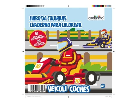 Album da colorare con paillettes e sticker