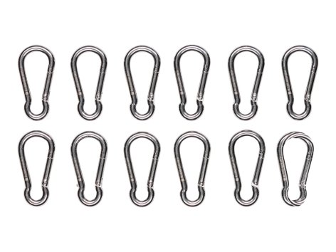 Set moschettoni o grilli a vite