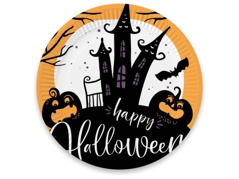 Piatti di carta a tema Halloween