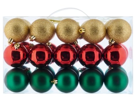 Palline natalizie, 30 pezzi