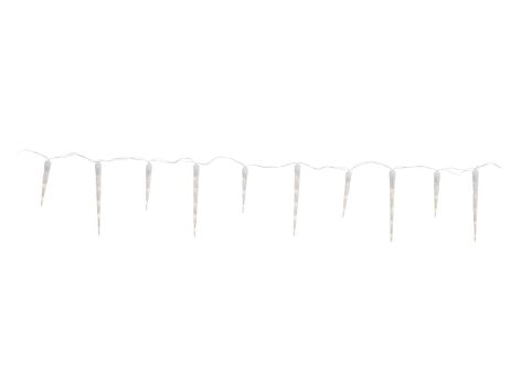 Catena luminosa con ghiaccioli