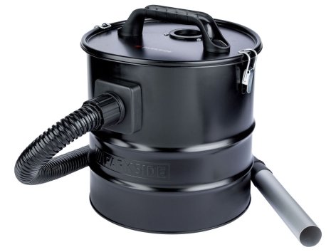 Supporto aspirapolvere per cenere