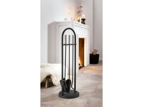 Set attrezzi per camino o portalegna