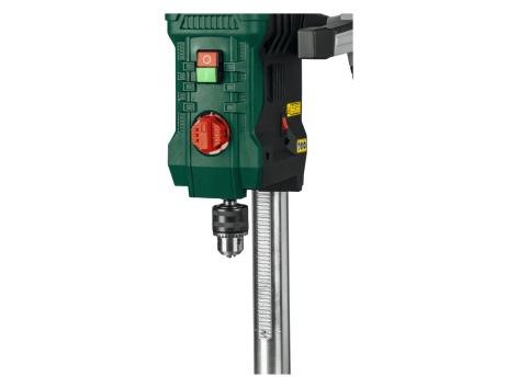 Trapano a colonna con regolazione elettronica del numero di giri