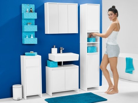 Armadietto a colonna da bagno