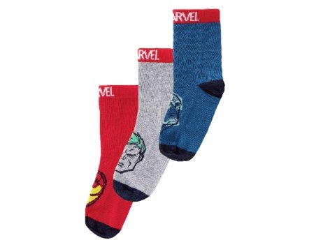 Calzini da bambino "The Avengers, Spiderman, Star Wars"