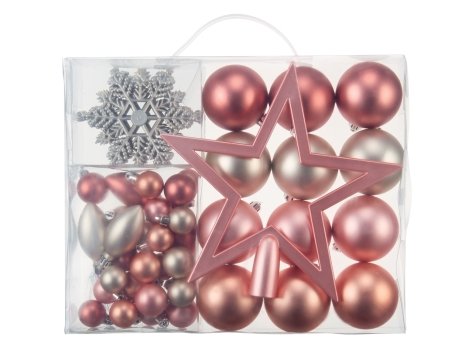 Decorazioni per albero di natale, 51 pezzi