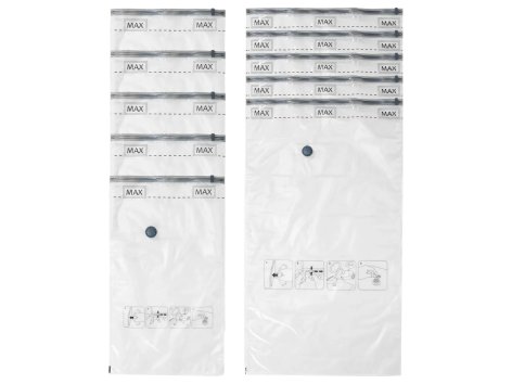 Set sacchetti per sottovuoto, 10 pezzi