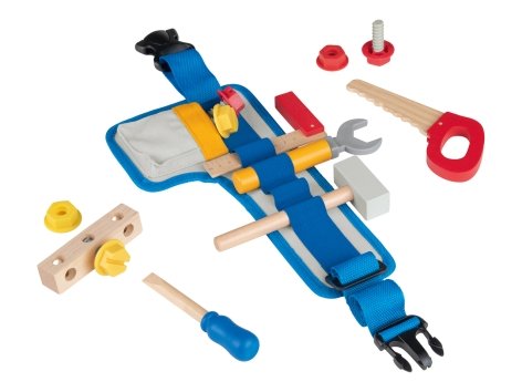 Set medico, beauty o attrezzi gioco in legno