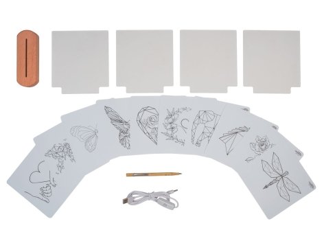 Set per bricolage per lampada decorativa LED