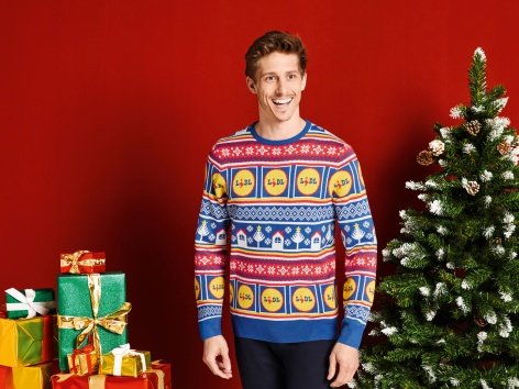 Pullover natalizio da uomo "Lidl"