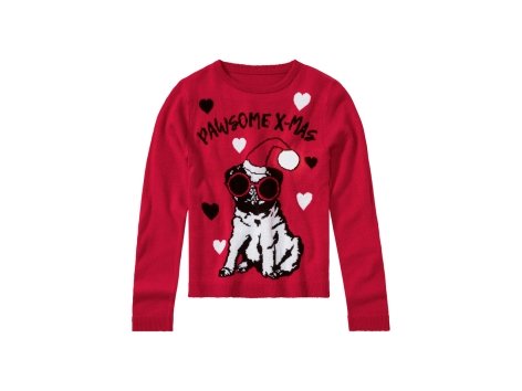 Pullover natalizio da bambina