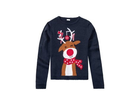 Pullover natalizio da bambina