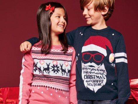 Pullover natalizio da bambina