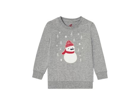 Maglia fluorescente a maniche lunghe da bambina