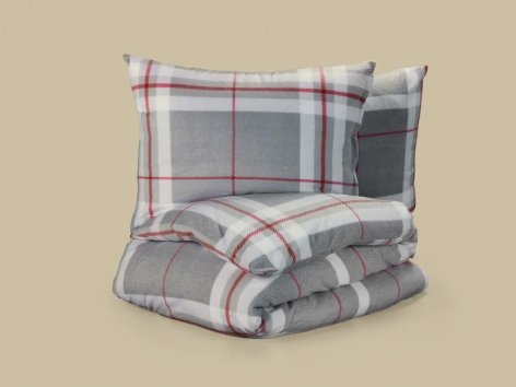 Parure copripiumino matrimoniale in pile