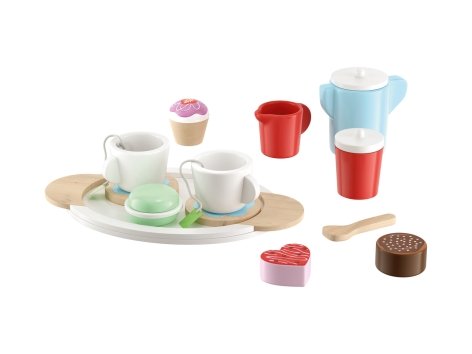 Utensili per cucina giocattolo in legno