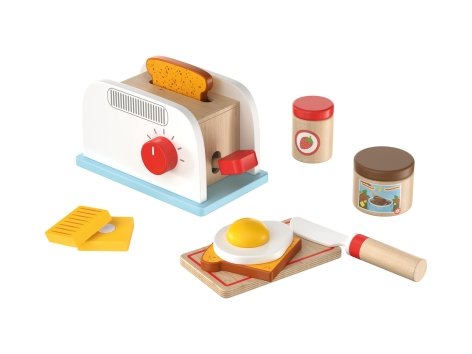 Utensili per cucina giocattolo in legno