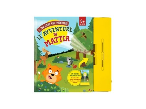 Libro per bambini con proiettore